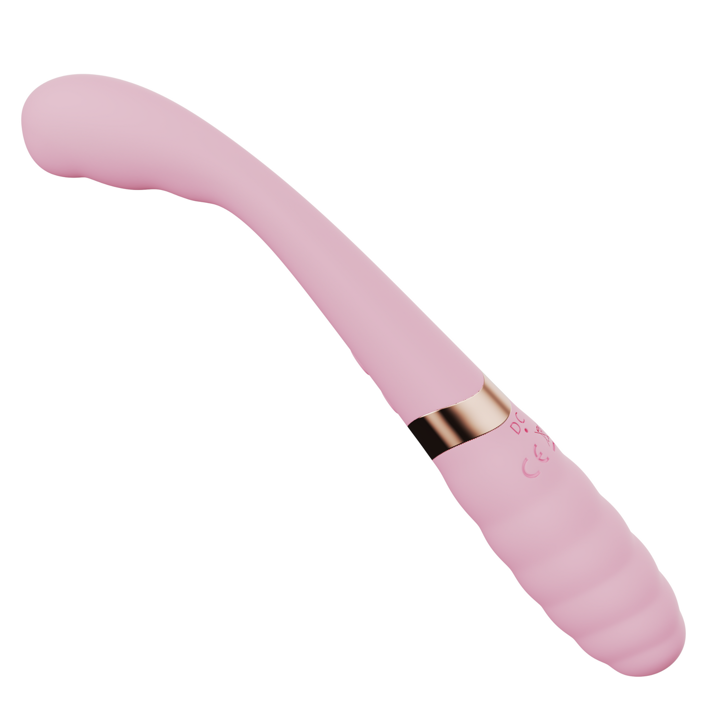 Flexible Silicone Dual-Ended G-Spot Vibrator - Strong Vibes on Each End!
