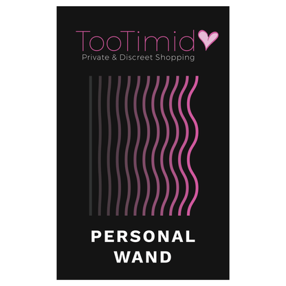 Rechargeable Handheld Mini Wand Massager