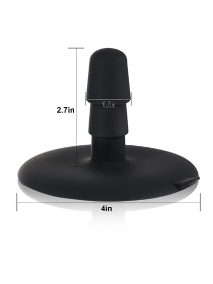 Dragon 3D 10" x 2.7" Extra Thick Dildo With Swinging Balls & Vac U Lock Suction Cup