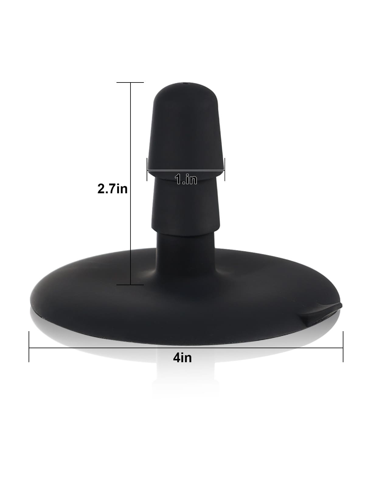 Raptor  10" x 2.5" Sliding Skin Vac-U-Lock BBC Dildo With Moving Balls & Suction Cup