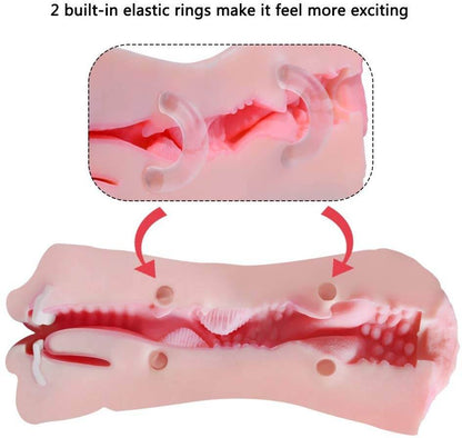 3D Realistic Oral Blow Job Deep Throat  Vagina Pocket Pussy Stroker