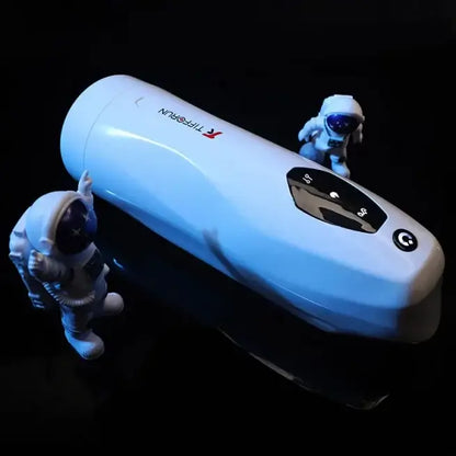 Telescopic Clamp Sucting Vibration Voice Automatic Masturbator