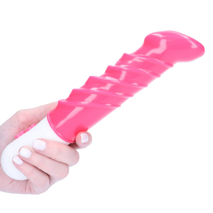 Temptation Thick Rippled Vibrating Dildo