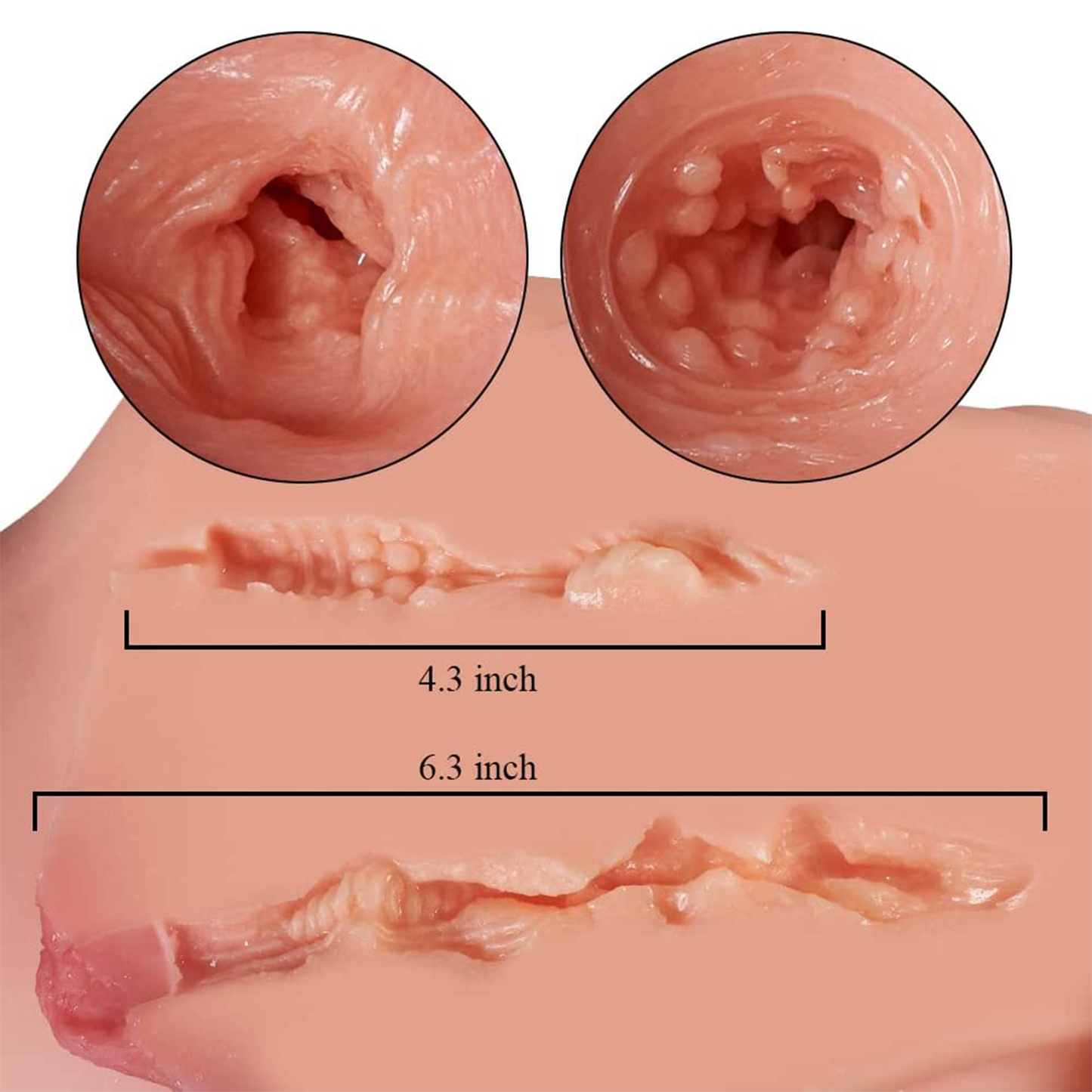 Sex toys  dubai3.9kgBigBoobsandButtSexHalfBodyDollwith3DRealisticTexturedVirginVaginaandECupGetmoreFuntoys  men