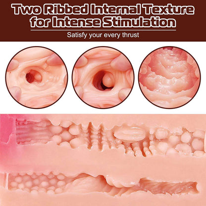 sex doll uae men video2.5kg3DLifelikeSoftButtwithVaginaandAnalSexToys(DoubleHole)Realistic Silicone  Style