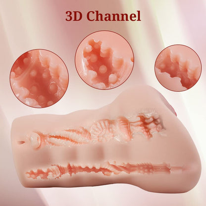 Sex toys  dubaiRealisticPocketPussyMaleMasturbator,3DTexturedRealSexDollforMenMasturbation,SiliconeSexToyVaginaAnalStrocker,LifelikeMasturbatorsBlowJobforMenPleasure(0.93LB)toys  men