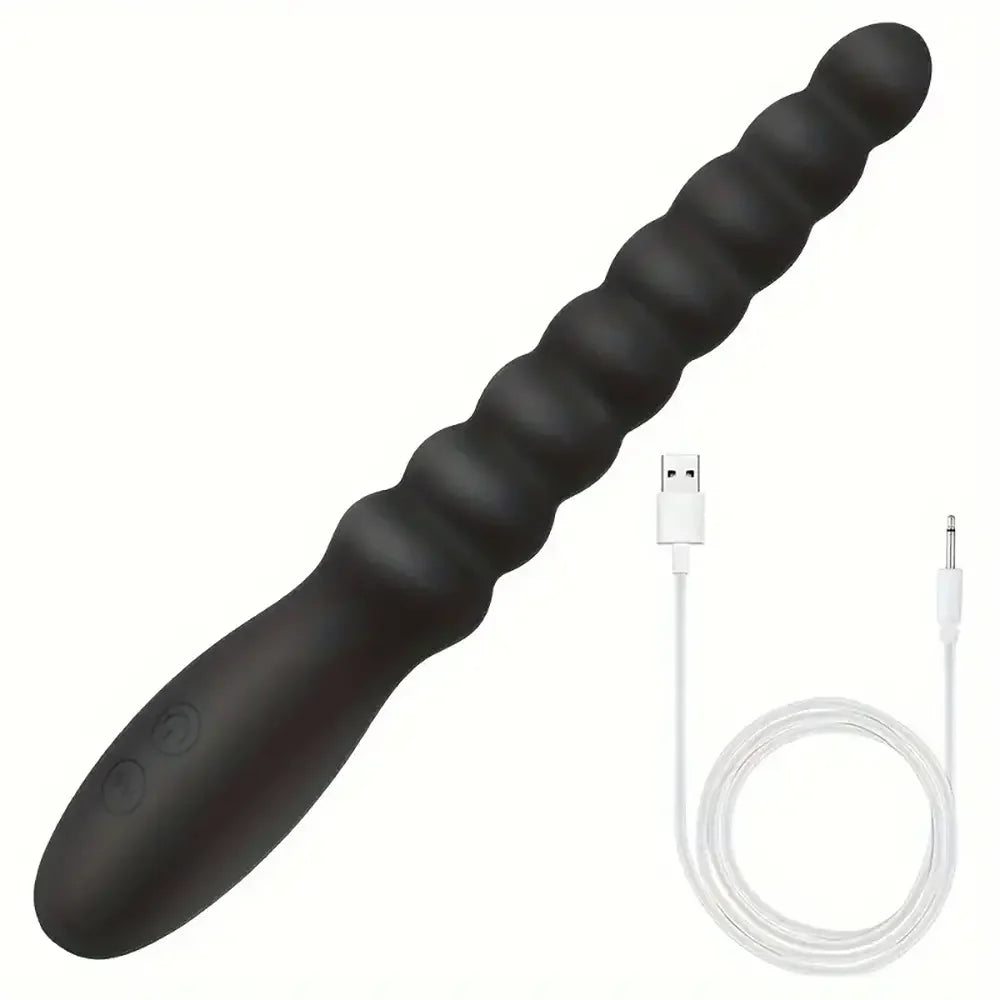 Rechargeable Ball Anal Plug With 10 Vibration Modes G Spot Vibrator