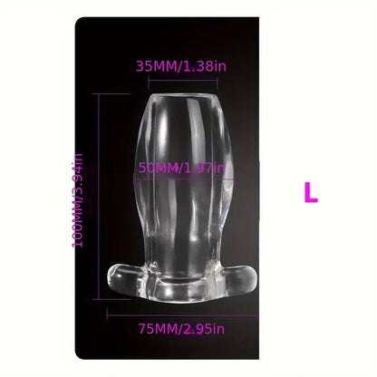 Tunnel Butt Plug Enema Douche Hollow Anal Douche Prostata Massager
