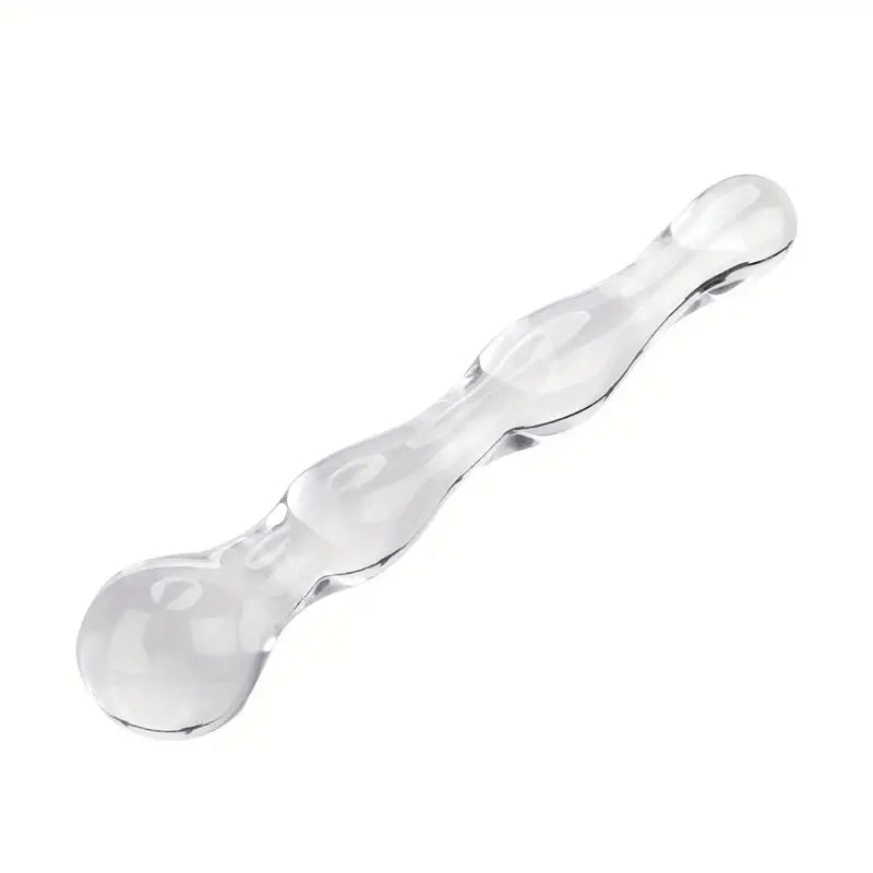 Women Wand Massager Glass Butt Plug G-spot Stimulator Anal Toy