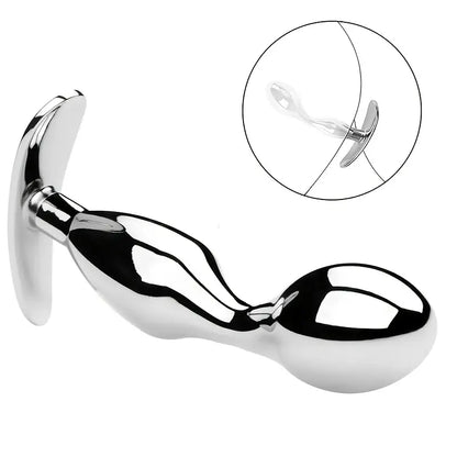 Metal Butt Plug G-spot Dilation Anal Plug BDSM Adult Anal Sex Toy