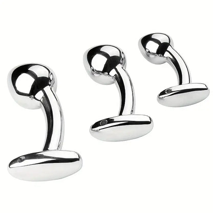 Metal Arc Rear Court G-spot Anal Plug Butt Plug SM MaleAnal Expander
