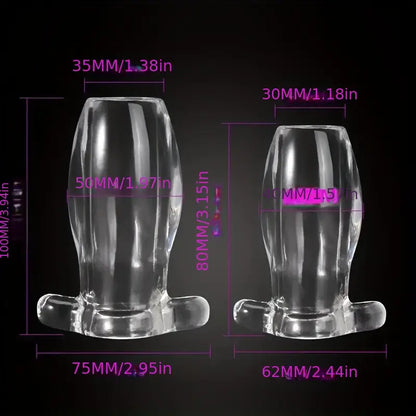 Tunnel Butt Plug Enema Douche Hollow Anal Douche Prostata Massager