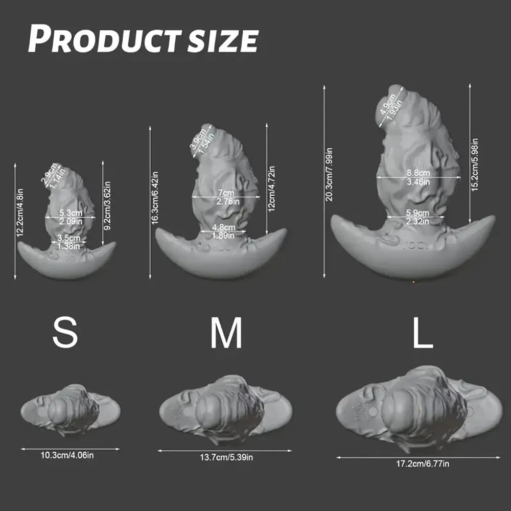 Camouflage Silicone Anal Plug Wearable Anal Dilator For Female