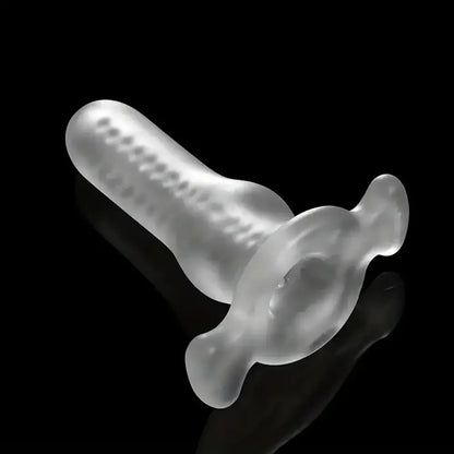 Silicone Anal Plug Hollow Multifunctional Transparent For Females