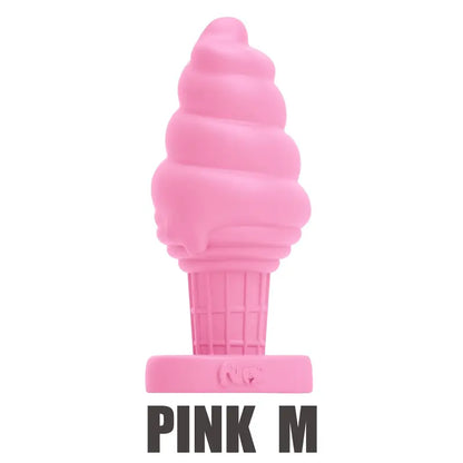 Ice Cream Silicone Butt Plug Soft Anal Sex Toy For Love Masturbation Sex