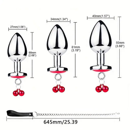 BDSM Butt Plug K Metal Sex Toy Fetish Stainless Steel Butt Plug
