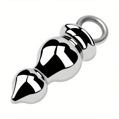 Metal Detachable Sling Ring Handheld Anal Plug Anal Sex Toy
