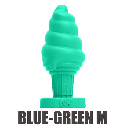 Ice Cream Silicone Butt Plug Soft Anal Sex Toy For Love Masturbation Sex