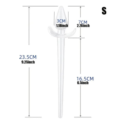 SM Anal Plug Sex Toy Anal Plug Double Head Extra Large Anal Dilator