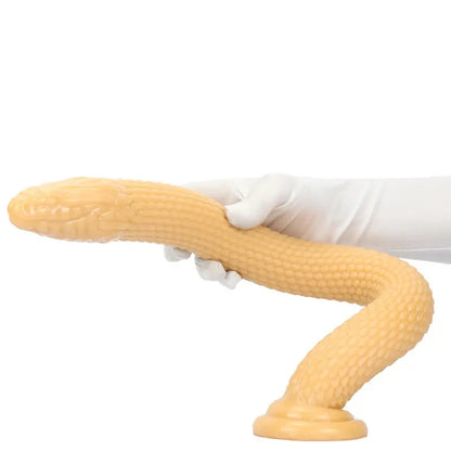 Special-shaped Snake Head Anal Plug Scales Stimulation Anal Expander