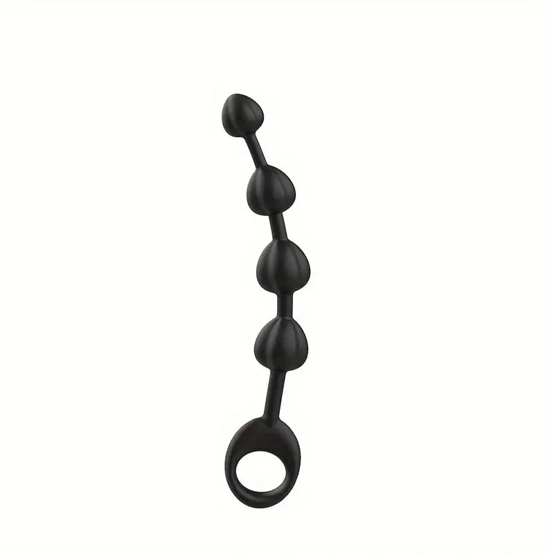 G-spot Crystal Four Pull Beads Anal Plug For Men Stimulating Anal Plug