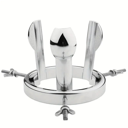 Adjustable Metal Anal Plug Buttock Stretcher Set for Men And Women