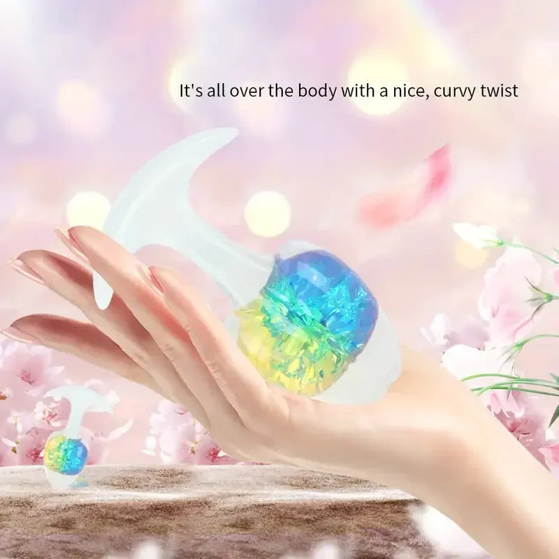 Liquid Silicone Anal Plug Outing SM Flirting Toy Backyard Masturbator
