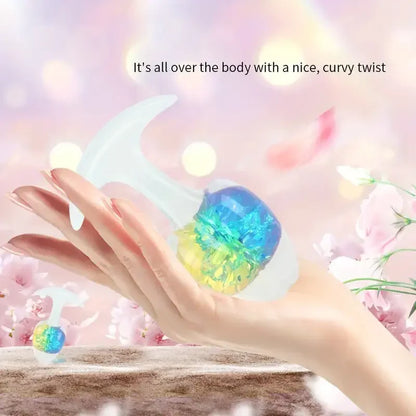Liquid Silicone Anal Plug Outing SM Flirting Toy Backyard Masturbator