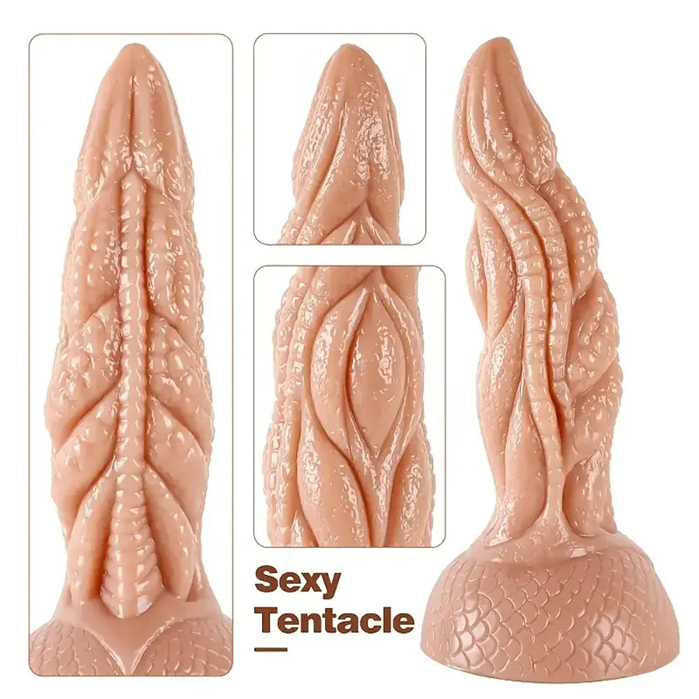 Tentacle Octopus Anal Plug Strong Suction Cup For Prostate Stimulation