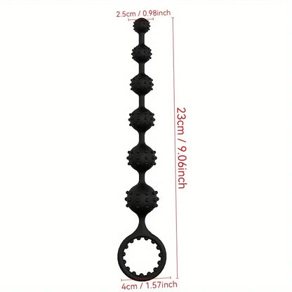 Silicone Gravity Control Anal Bead Toy For Men Adult Toy Accessory