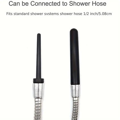 Handheld Enema Shower System Water Control Valve Portable Cleaning Kit