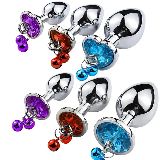 BDSM Butt Plug K Metal Sex Toy Fetish Stainless Steel Butt Plug