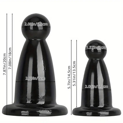 Black Big Anal Plug For Fist Sex Supplies Super Large Anal Plug