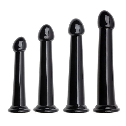 Simulated Penis Sticks With Suction Cup Anal Plug Sphincter Expander