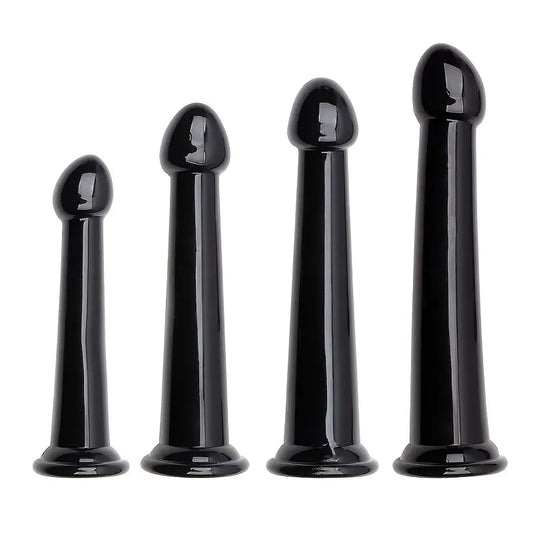 Simulated Penis Sticks With Suction Cup Anal Plug Sphincter Expander