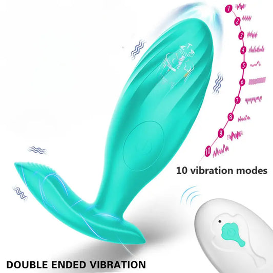 Wearable Bullet Vibrator Vagina Stimulator G Spot Clitoral Anal Butt Plug