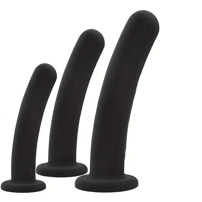 3 Sizes Silicone Butt Plug Anal Training Kit Simple Anal Dildo For Men