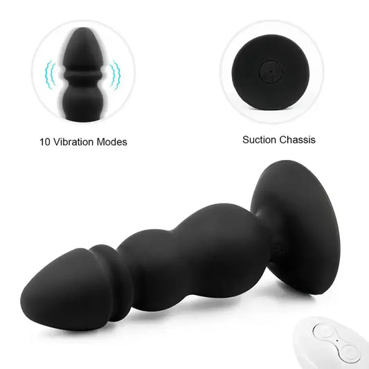 Vibrating Anal Plug 9 Frequency Vibrating Anal Plug Anal Sex Toy