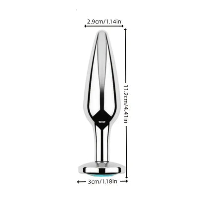 Metal Anal Plug Three Sizes For Anal Expansion Anal Love Sex Toy
