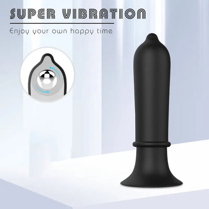 Advanced Prostate Massager With Suction Cup Anal Butt Plug Vibrator