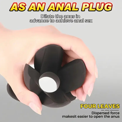 Adult Anal Dilator Silicone Four-piece Design Safe Skin-Friendly Butt Plug