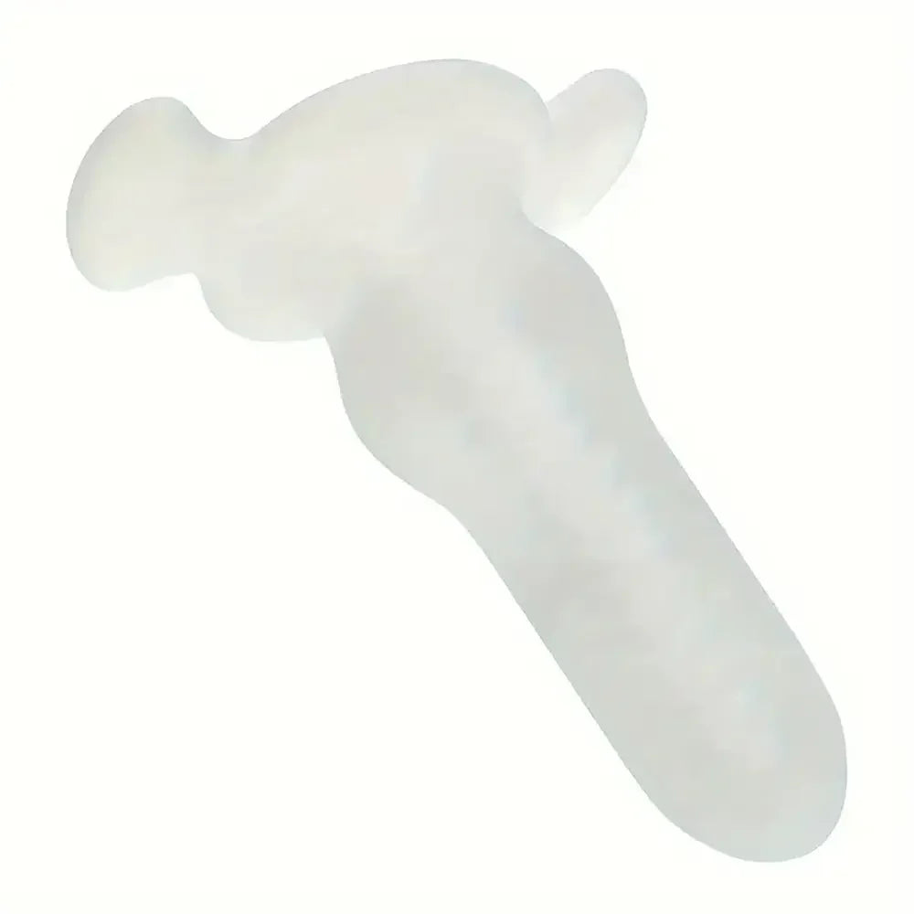 Silicone Anal Plug Hollow Multifunctional Transparent For Females