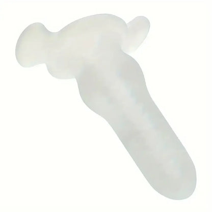 Silicone Anal Plug Hollow Multifunctional Transparent For Females