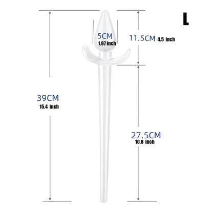 SM Anal Plug Sex Toy Anal Plug Double Head Extra Large Anal Dilator