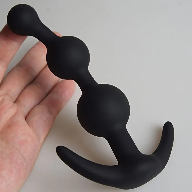 Silicone Anal Beads Balls Dilator Expansion Sex Toy Prostate Massager