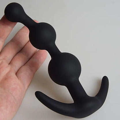 Silicone Anal Beads Balls Dilator Expansion Sex Toy Prostate Massager