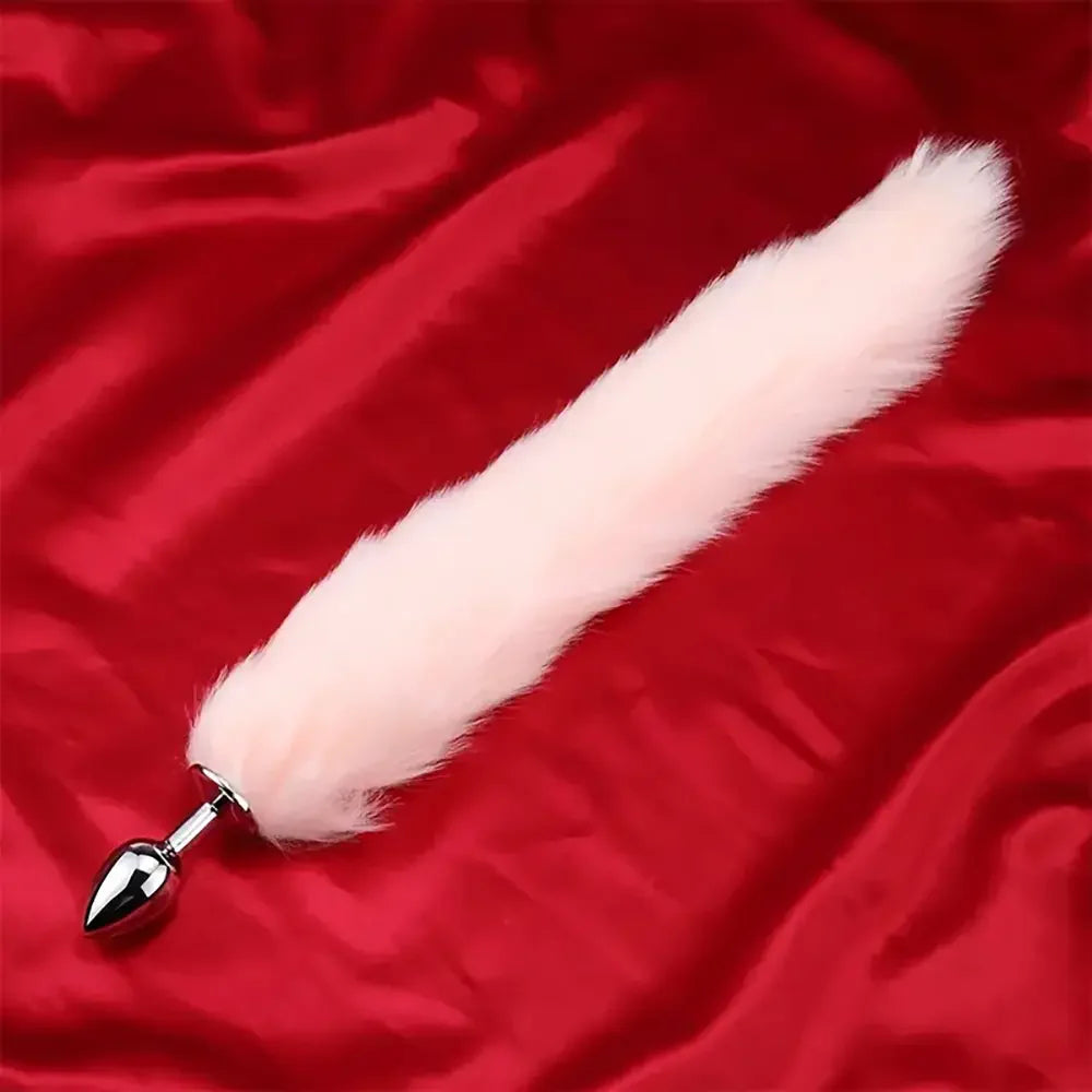 Fox Tail Anal Plug Animals Role-playing Sex Games Man Woman Sex Toy