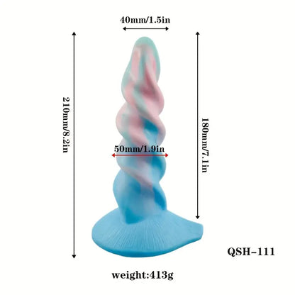 Monster Realistic Dildo Anal Sex Toy Big Soft Silicone Anal Plug