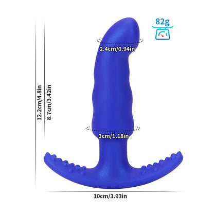 Wearable Flared Safe Silicone Trainer Waterproof Eroctic Butt Plug For Men