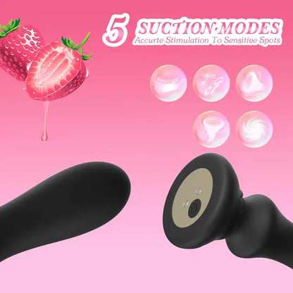 Anal Vibrator Butt Plug Prostate Massager With 10 Vibrating Modes Anal Toy